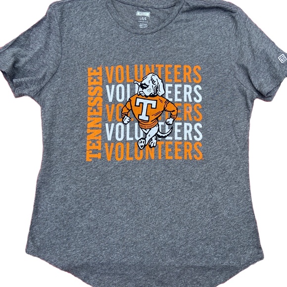 Tailgate Tops - University of Tennessee UTK Volunteers Tailgate Women's Mascot Tee, Size Large